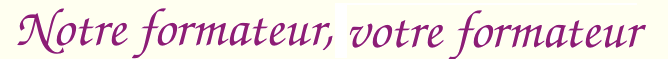 CV formateur